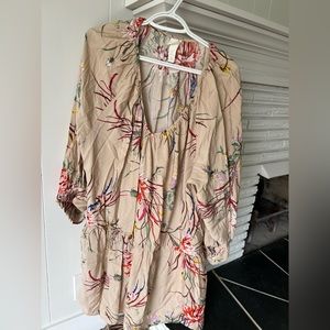 H&M floral pattern dress